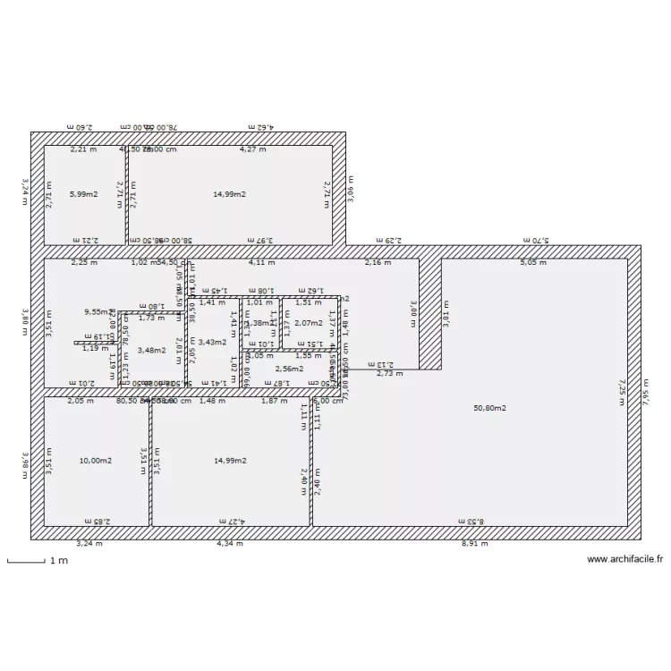 le cendre 1. Plan de 