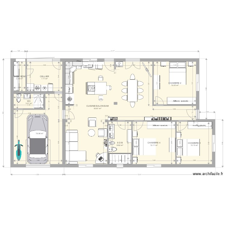 BELLO ROMAO 1 BIS MEUBLE. Plan de 0 pièce et 0 m2