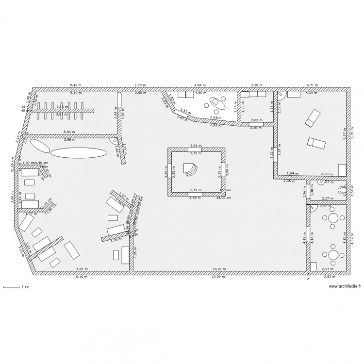 etage. Plan de 0 pièce et 0 m2