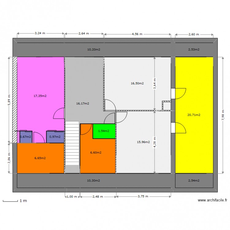 Etage V5. Plan de 0 pièce et 0 m2