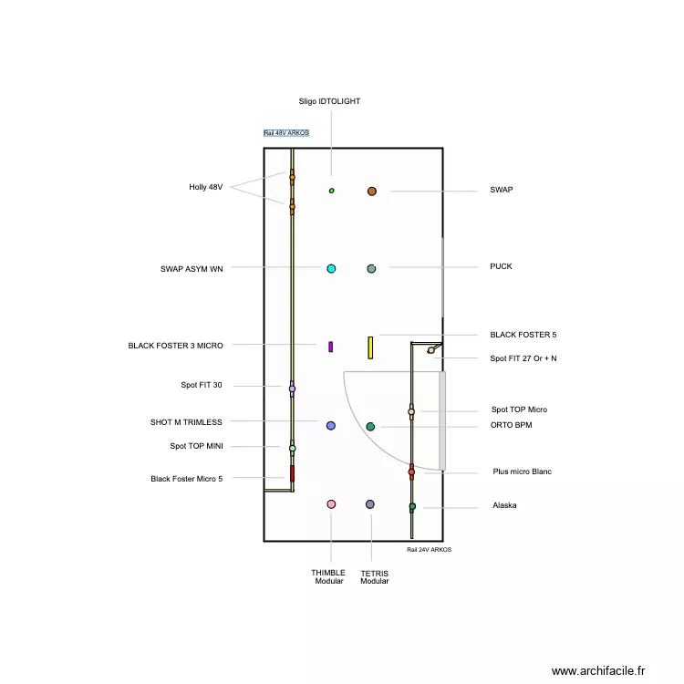 Plafond SHOWROOM . Plan de Plafond SHOWROOM . Plan de