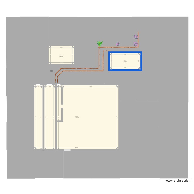 ferme. Plan de 0 pièce et 0 m2