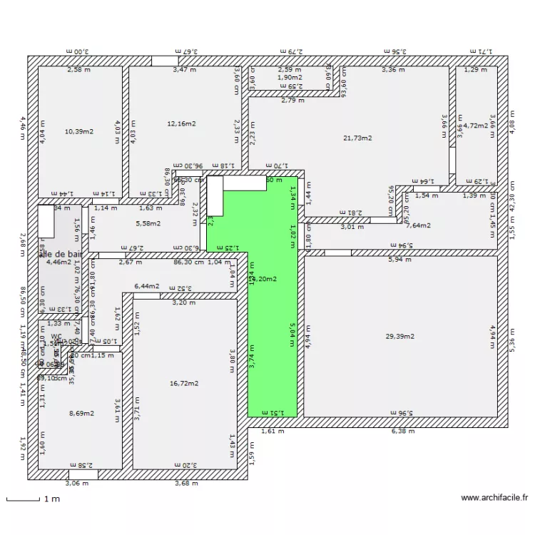 ceinture 23.rdc.3. Plan de 
