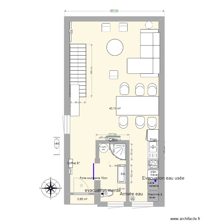 Maison 29 Erpion Amenagement Eric Ninane. Plan de 0 pièce et 0 m2