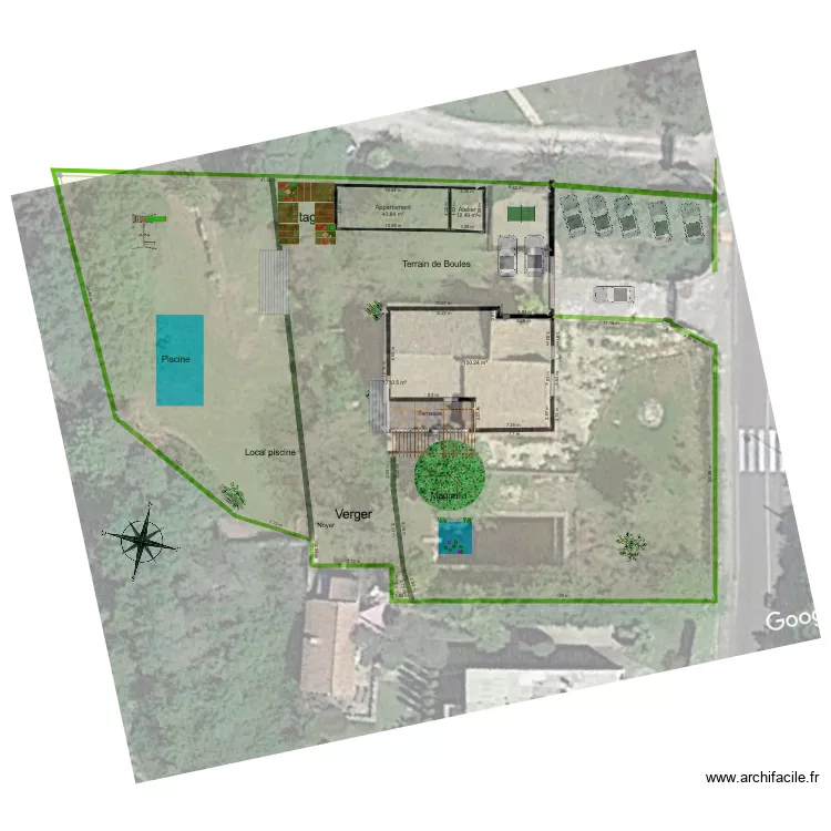 B Aménagement Ext. Plan de B Aménagement Ext. Plan de