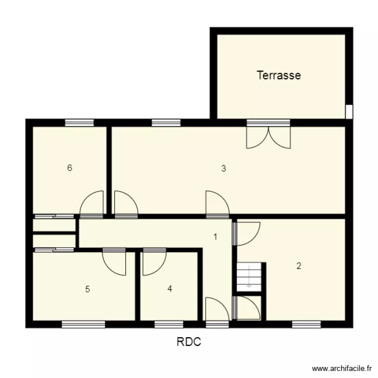 174479 MONTEILLET. Plan de 