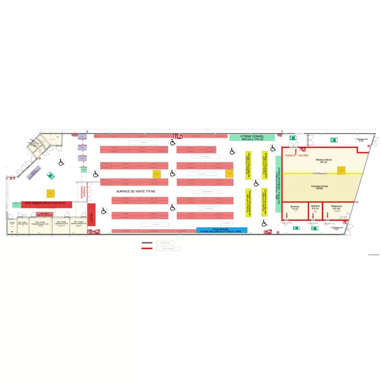 LE MARCHE GRIGNY V8 FINAL JUILLET 2016. Plan de 