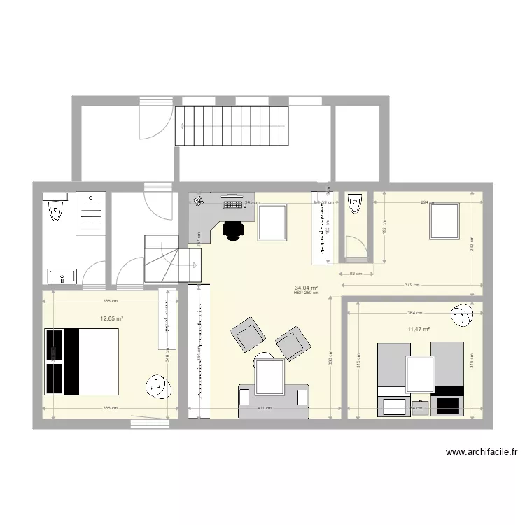 &Eacute;TAGE . Plan de 
