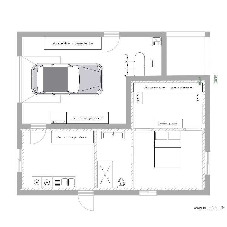 PLAN MARION. Plan de 0 pièce et 0 m2