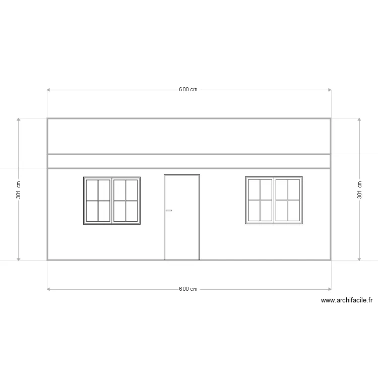 BremEtatActuelFacadeSUD. Plan de 