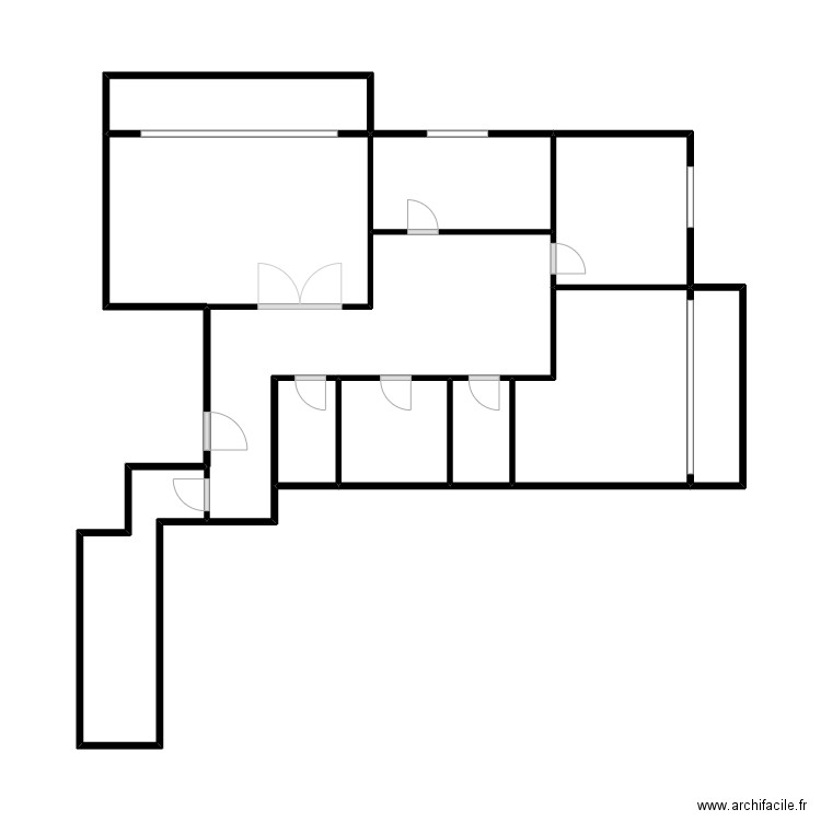 gregoire. Plan de 11 pièces et 39 m2