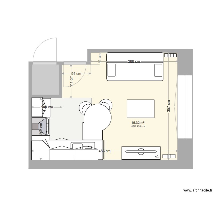 AMAURYNE. Plan de 0 pièce et 0 m2