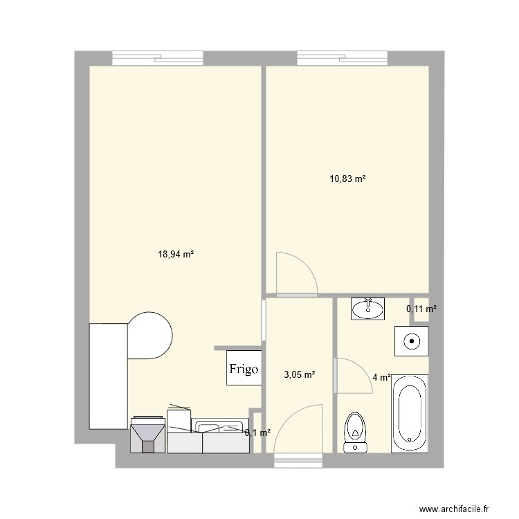 magagnosc2. Plan de 0 pièce et 0 m2