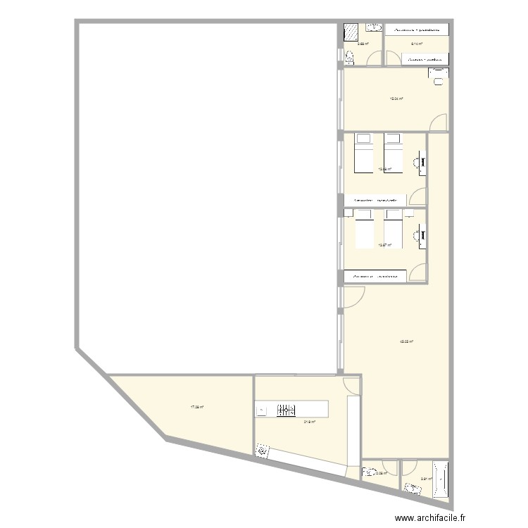 guellim 1. Plan de 0 pièce et 0 m2