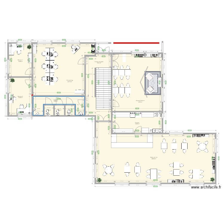 Fina definitif que deux étages. Plan de 0 pièce et 0 m2