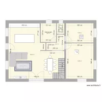 FOURS A CHAUX T3  RDC  frigo int&eacute;gr&eacute;