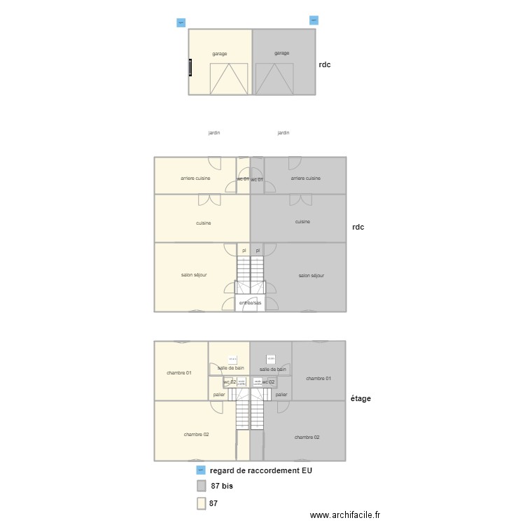 laurenceau ASS. Plan de 0 pièce et 0 m2