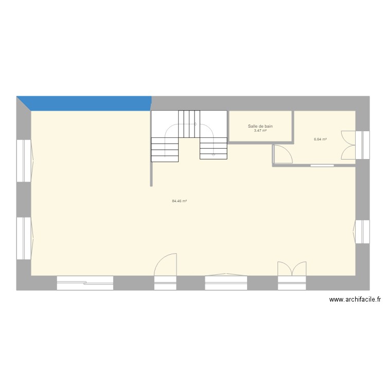 maison. Plan de 0 pièce et 0 m2