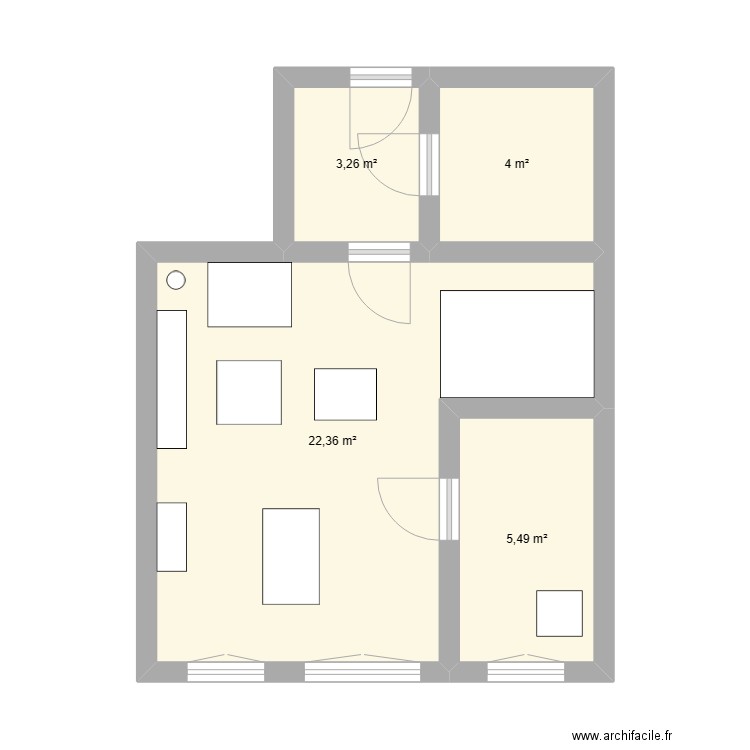 Antony. Plan de 0 pièce et 0 m2