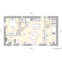Chambres de chaque côté