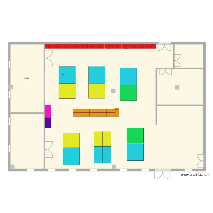 labo. Plan de 2 et 326 m² labo. Plan de 2 et 326 m²
