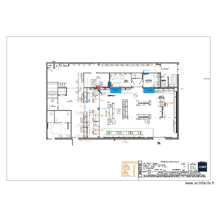 Pharmacie L'odeon Split-Mural. Plan de 0 pièce et 0 m2