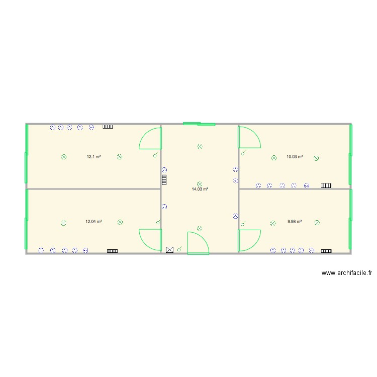 Hôpital Marie Galante. Plan de 0 pièce et 0 m2