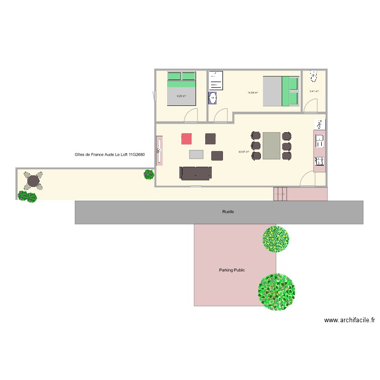 11G2680. Plan de 0 pièce et 0 m2