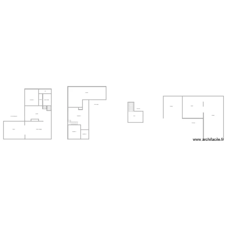 NEUFLIZE ABRAHAM POUPART. Plan de 