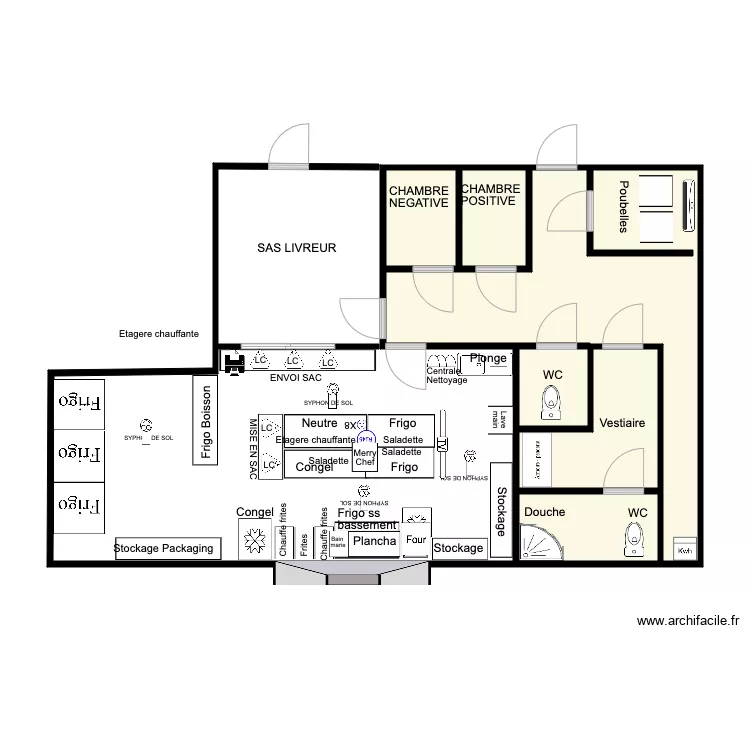 Dark Franchise LE HAVRE. Plan de 