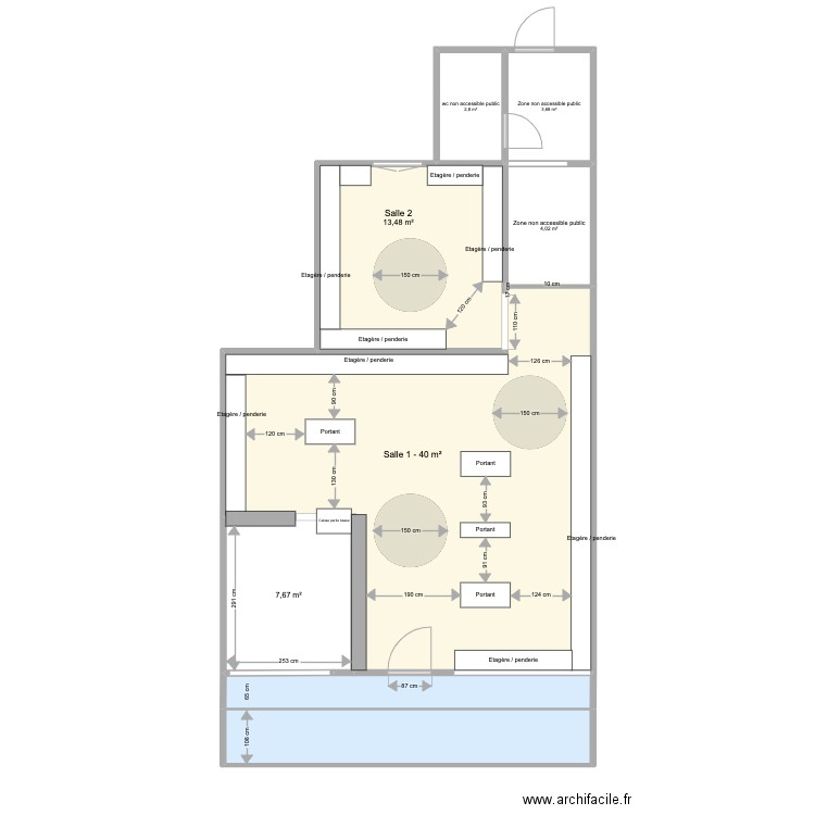 HAPPY FAMILY. Plan de 8 pièces et 85 m2