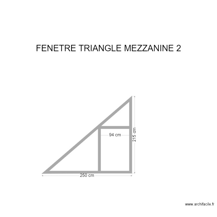 fenêtre mezzanine 2 maison plomelin. Plan de 0 pièce et 0 m2