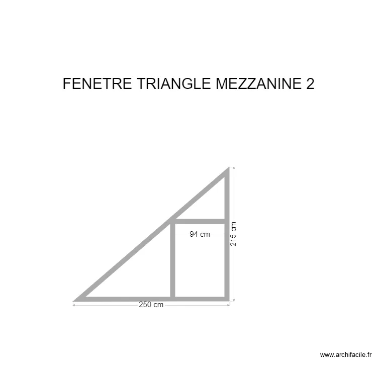 fen&ecirc;tre mezzanine 2 maison plomelin. Plan de 