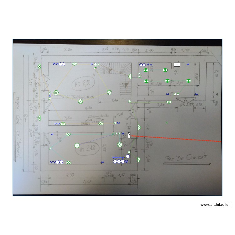 RDC maison 77. Plan de 0 pièce et 0 m2