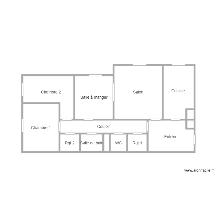 CROIX DU SUD. Plan de 