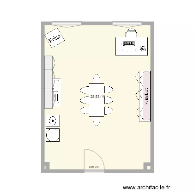 entretien m&eacute;nager 045. Plan de 