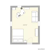 Nouvelle chambre Valentine juillet 2022