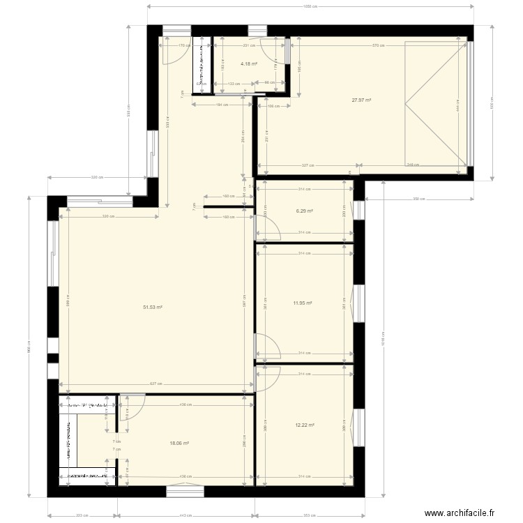 richard 2. Plan de 7 pièces et 132 m2