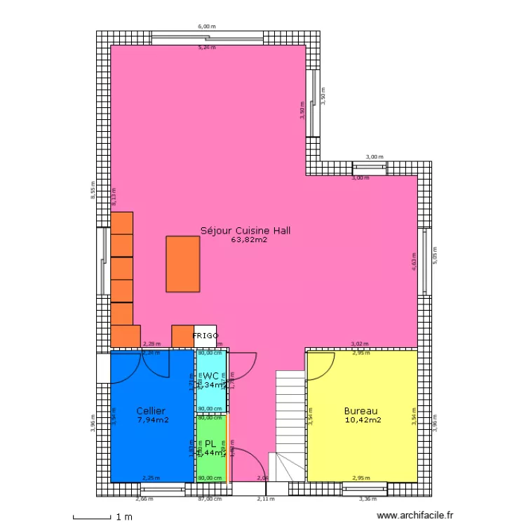 VLERICK FERTON R 1 Rdc. Plan de 