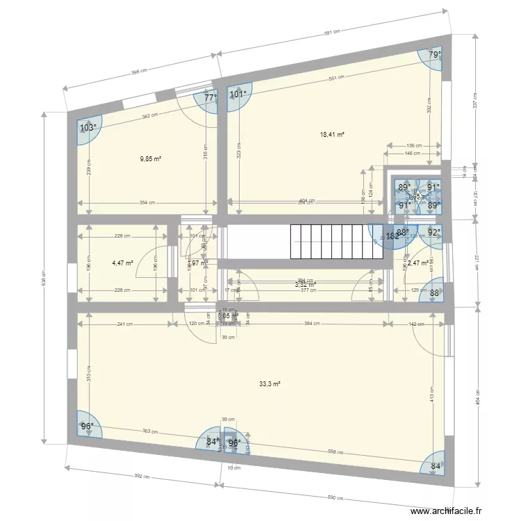 4eme &eacute;cluse rez version beta. Plan de 