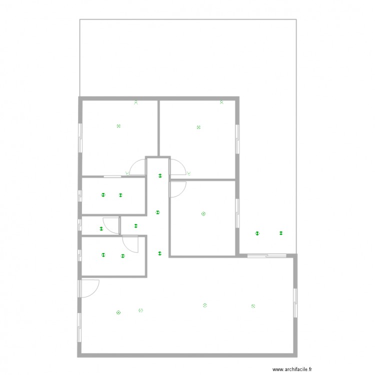 makatuki. Plan de 0 pièce et 0 m2