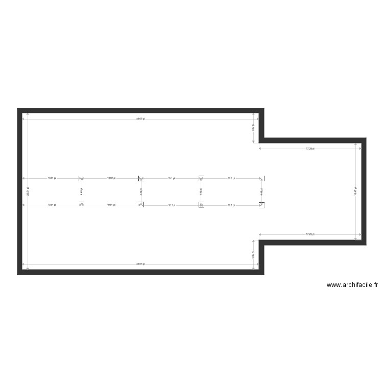 Sous sol 5290 Papineau. Plan de 0 pièce et 0 m2