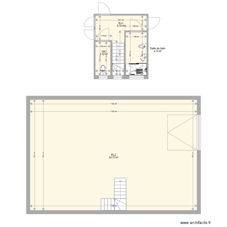 GILIBERT ST HEAND. Plan de 0 pièce et 0 m2