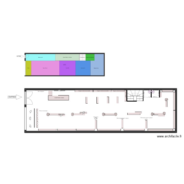 PLAN IMPLANTATION 1 +ZONING