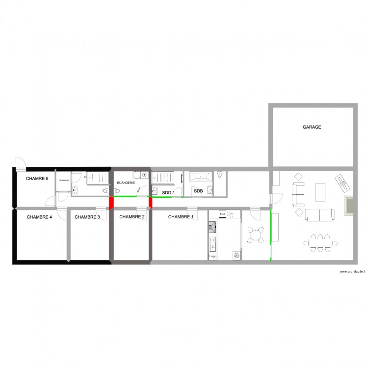 mercredi 332. Plan de 0 pièce et 0 m2