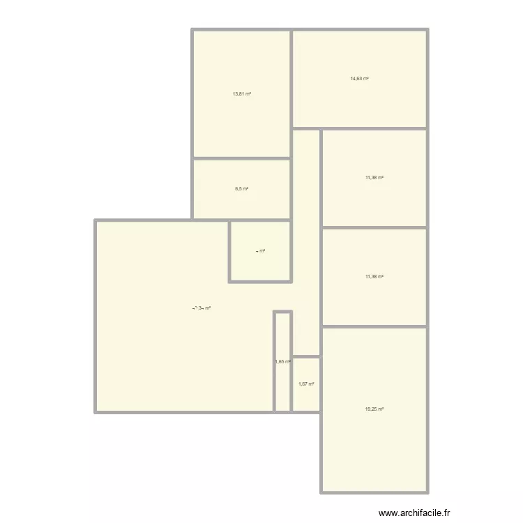 Maison étage 2. Plan de Maison étage 2. Plan de