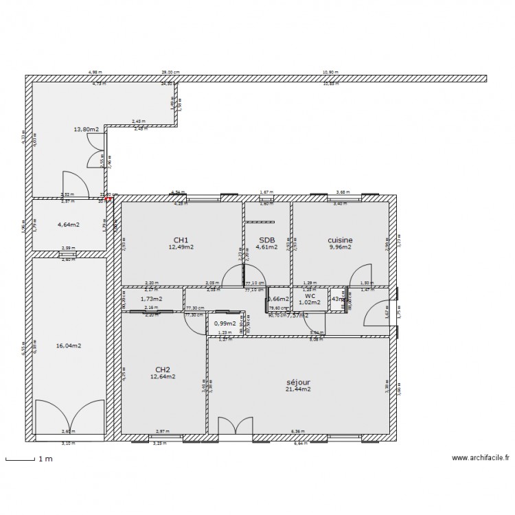 balaruc013 Garage. Plan de 0 pièce et 0 m2