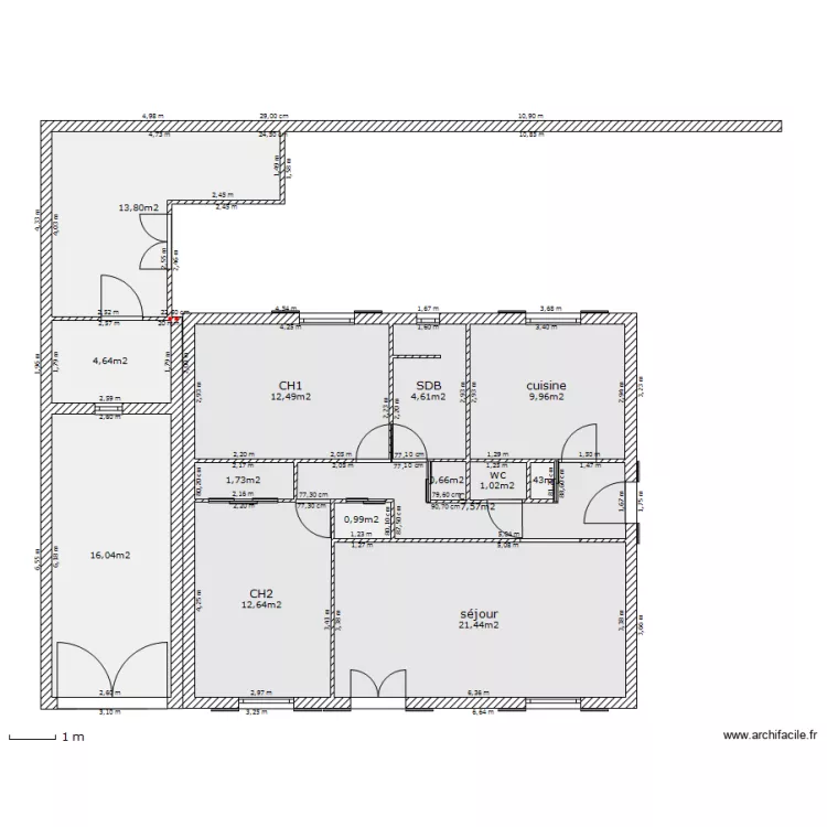 balaruc013 Garage. Plan de 