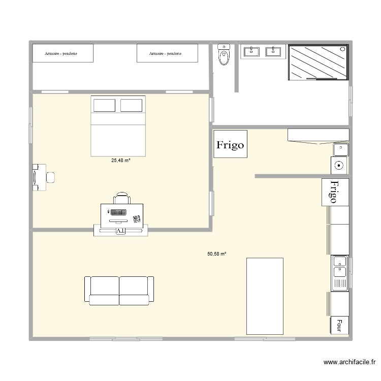 THEA ALAIN MAISON. Plan de 0 pièce et 0 m2