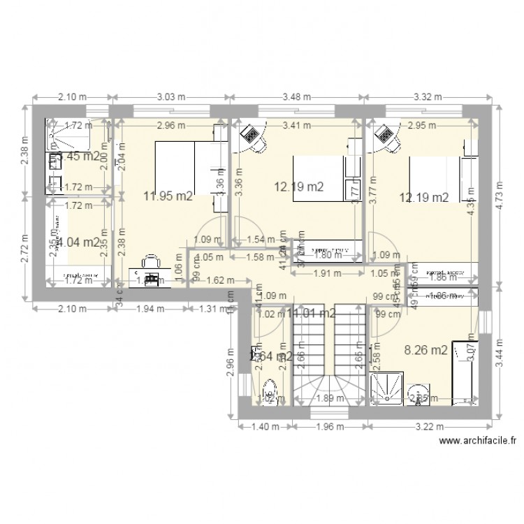 Les clementines. Plan de 0 pièce et 0 m2